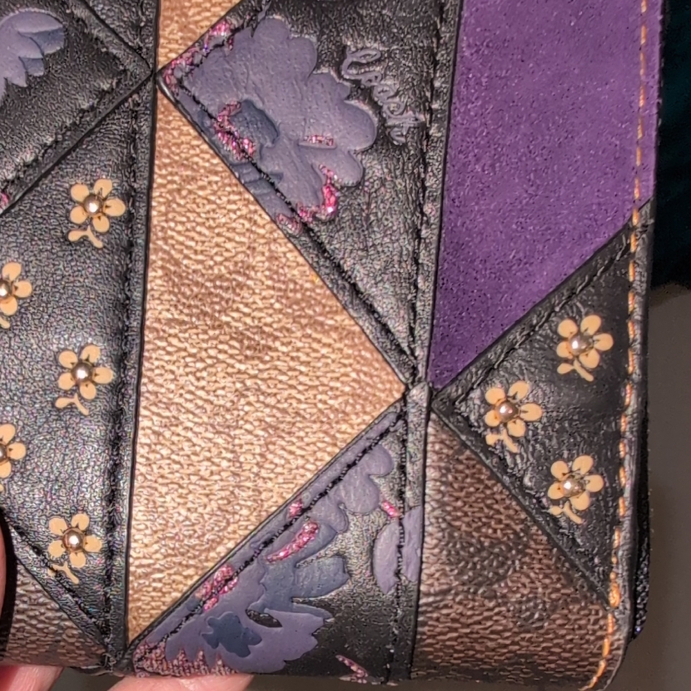 Coach Limited Edition Patchwork Long Wallet - Picture 12 of 15